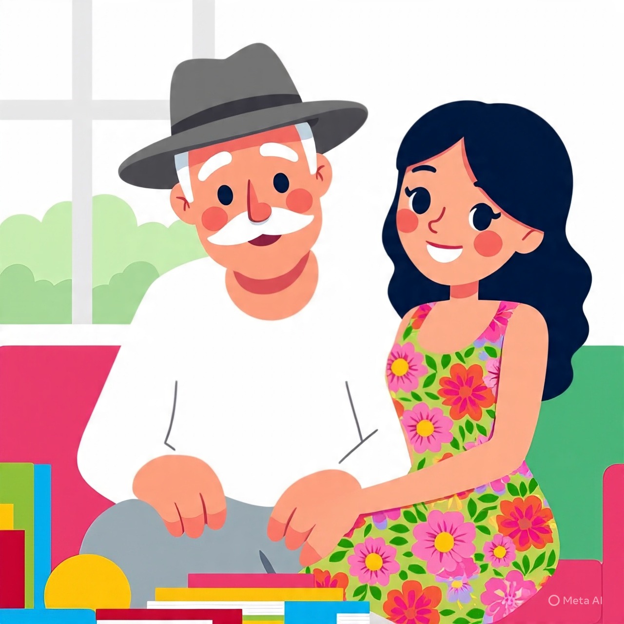 Cuidando de mi abuelito